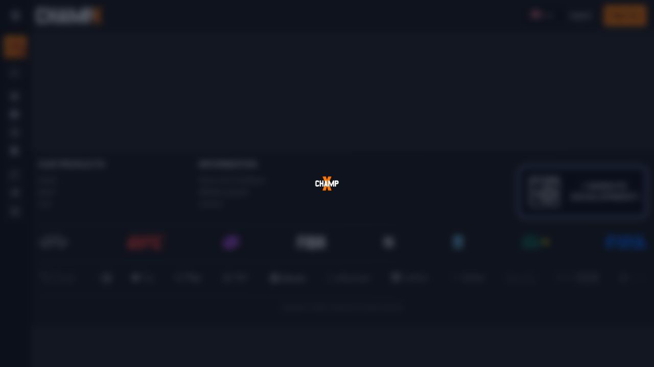 Screenshot of Champx.bet