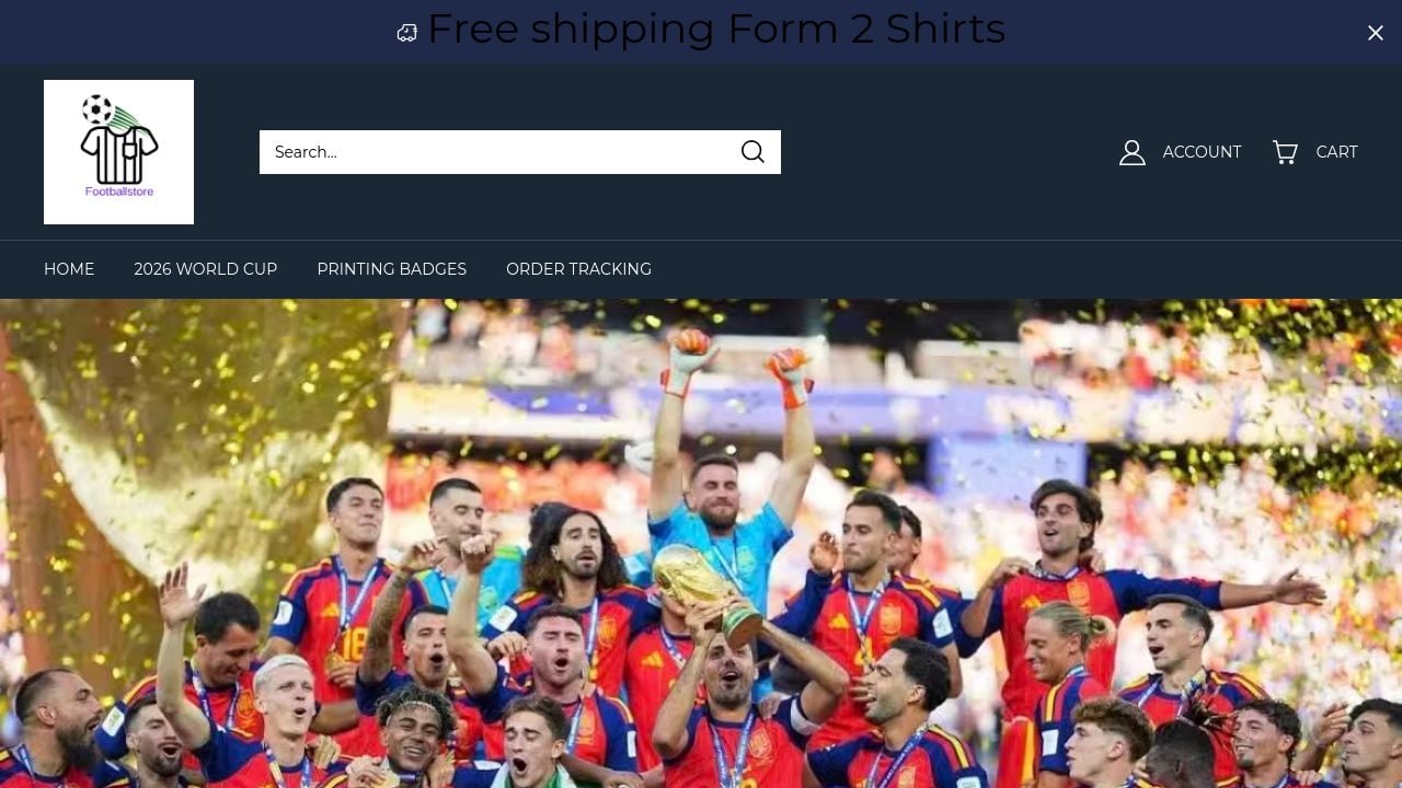 Screenshot of Cheapftball.com