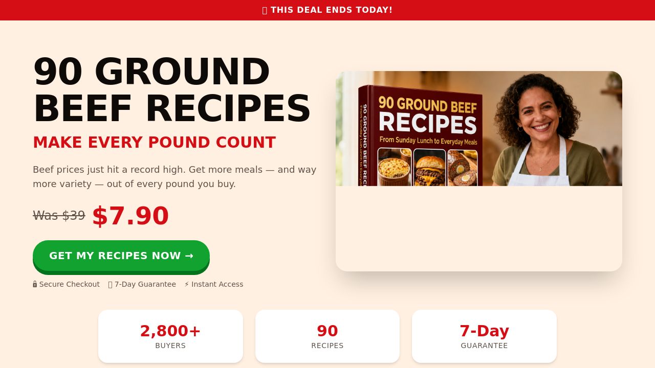 Screenshot of Coachrecipes.online