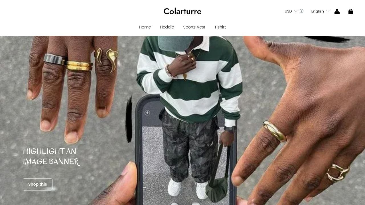Screenshot of Colarturre.com