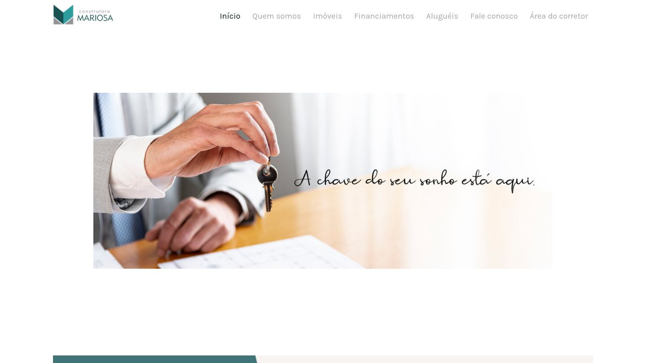 Screenshot of Construtoramariosa.com.br