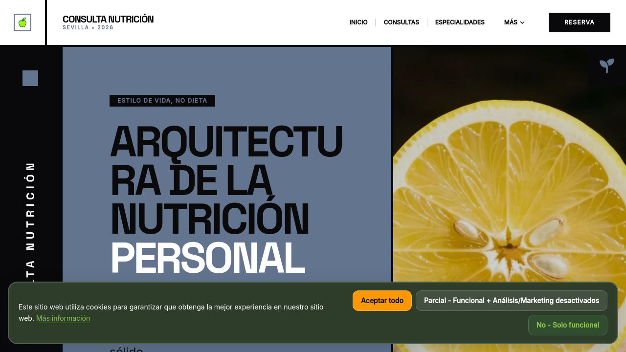 Screenshot of Consultanutricionqv.info
