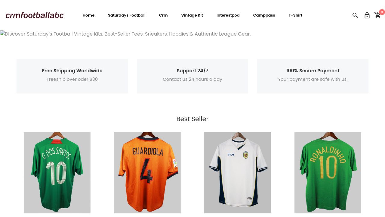 Screenshot of Crmfootballabc.com