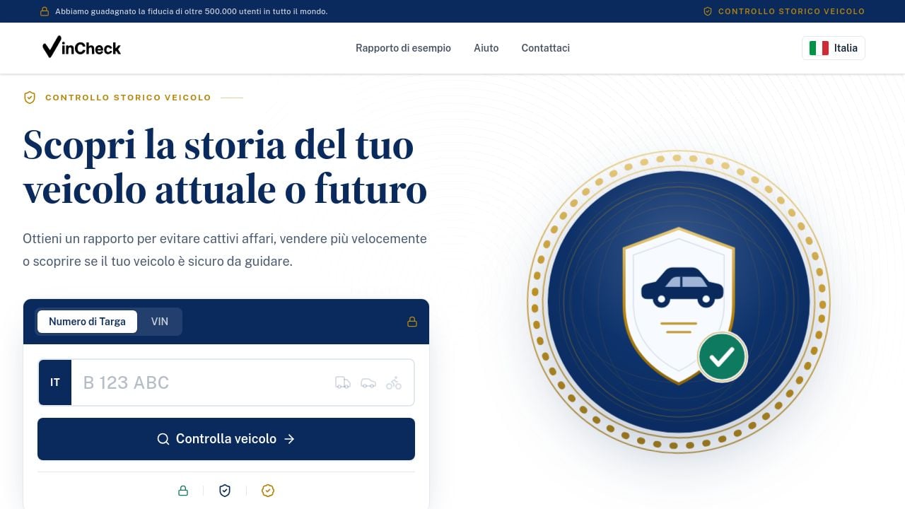 Screenshot of Cronoauto.it