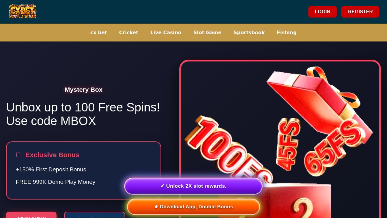 Screenshot of Cx-bet.online