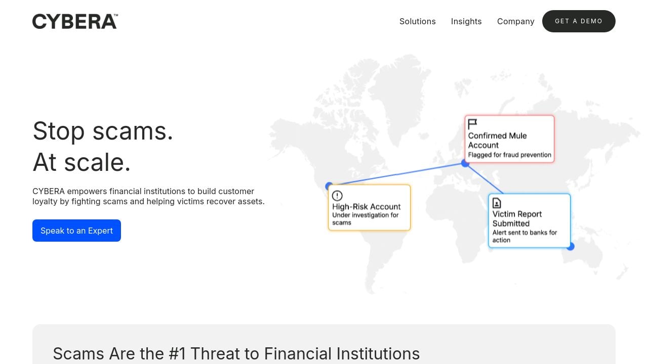Screenshot of Cybera.io