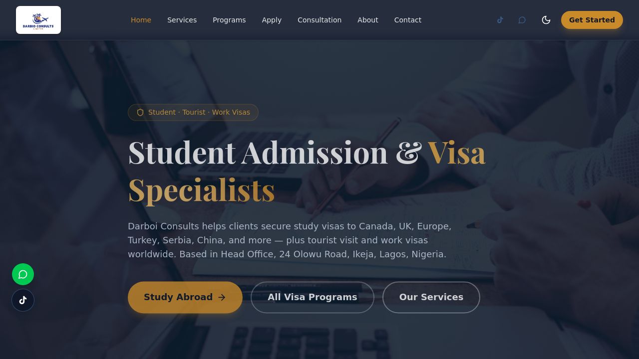 Screenshot of Darboiconsults.com