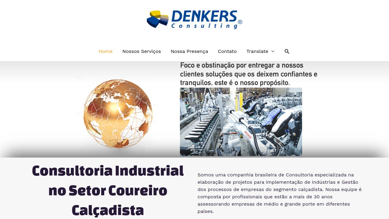 Screenshot of Denkers.com.br