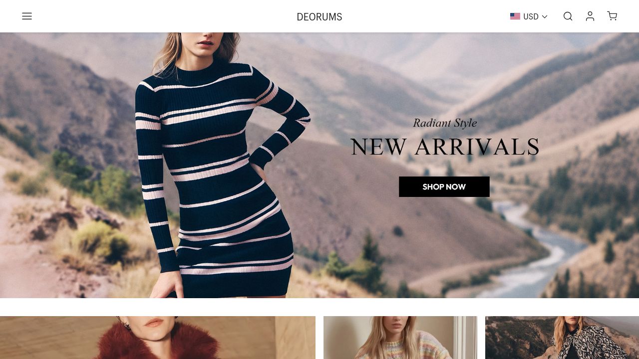 Screenshot of Deorums.com