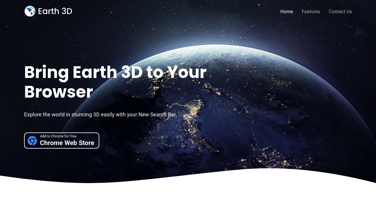 Screenshot of Earth3d.net