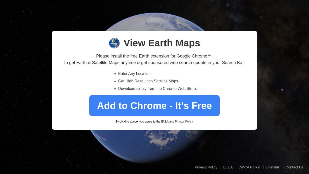 Screenshot of Earthapp.net