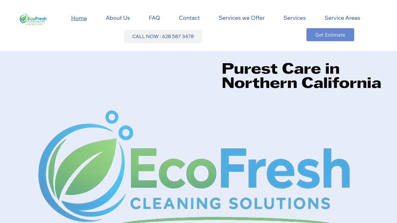 Screenshot of Ecofreshcleaningsolutions.com