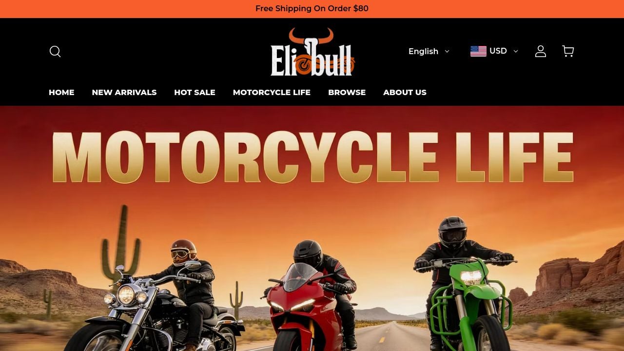 Screenshot of Eliobull.com