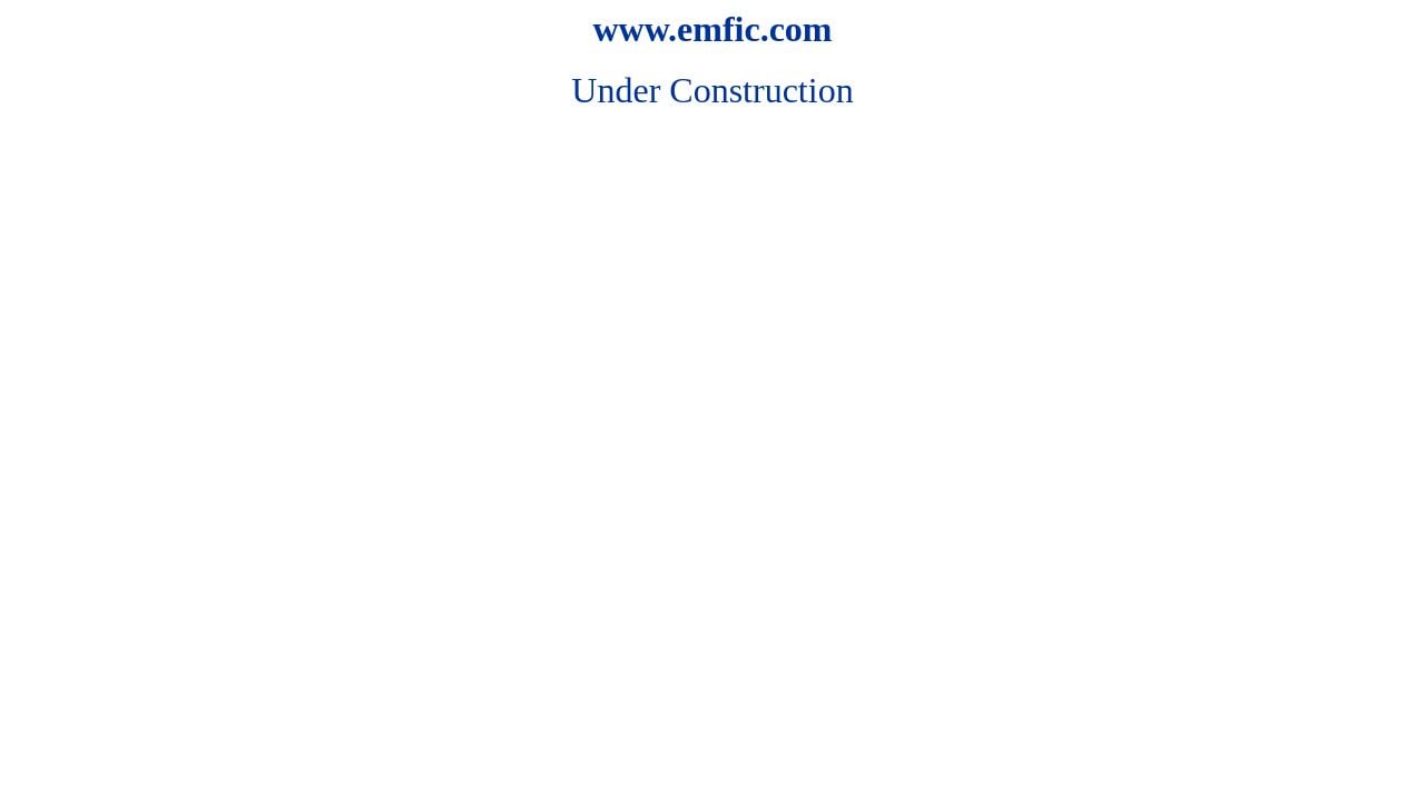 Screenshot of Emfic.com