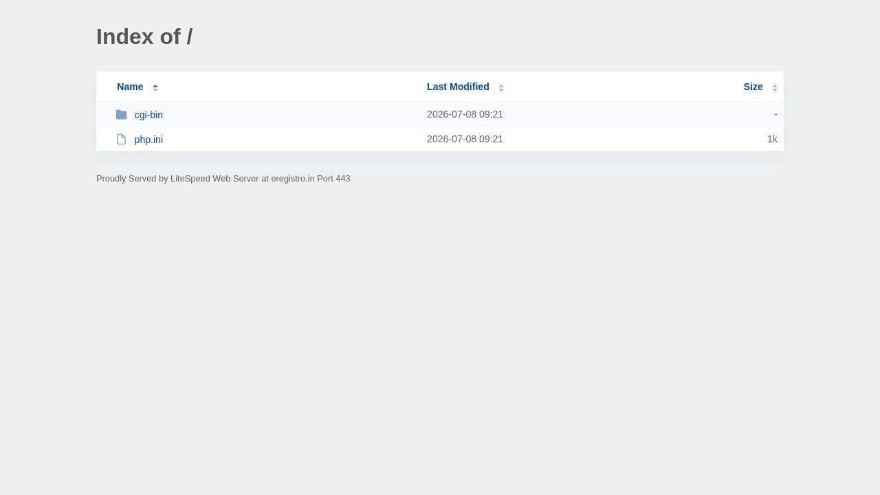 Screenshot of Eregistro.in