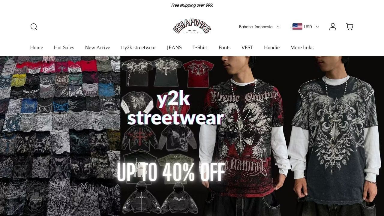 Screenshot of Esiapinks.com