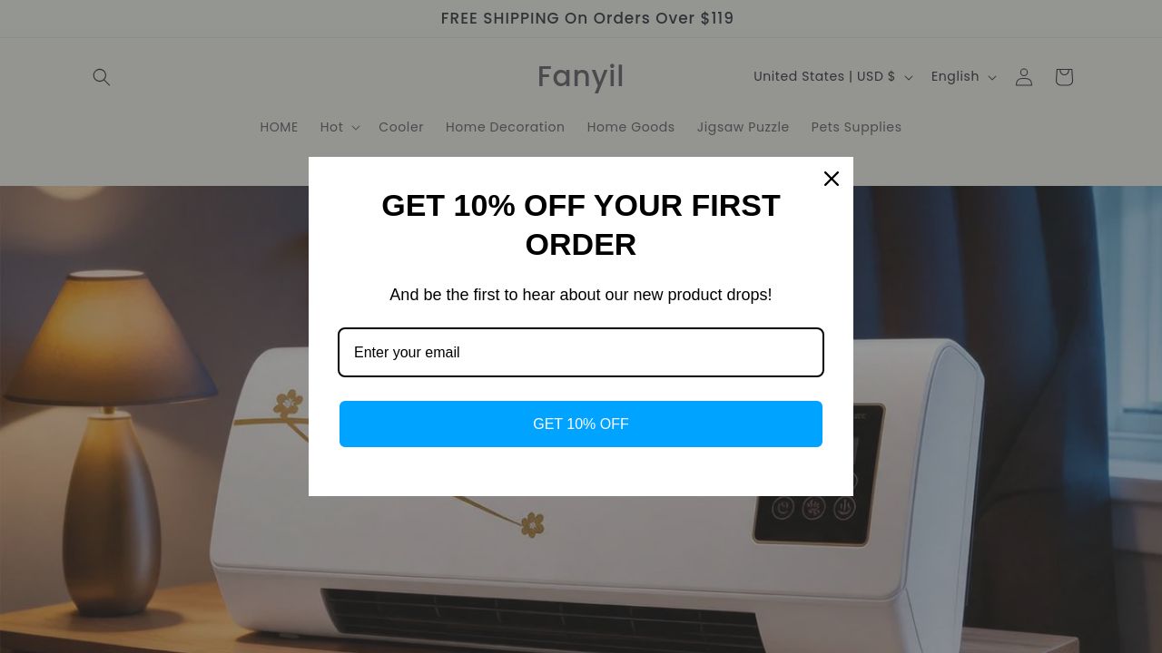 Screenshot of Fanyil.com
