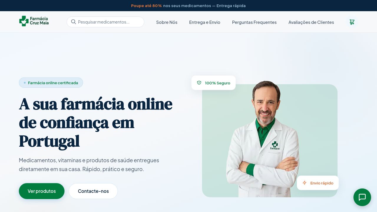 Screenshot of Farmaciacruzmaia.pt