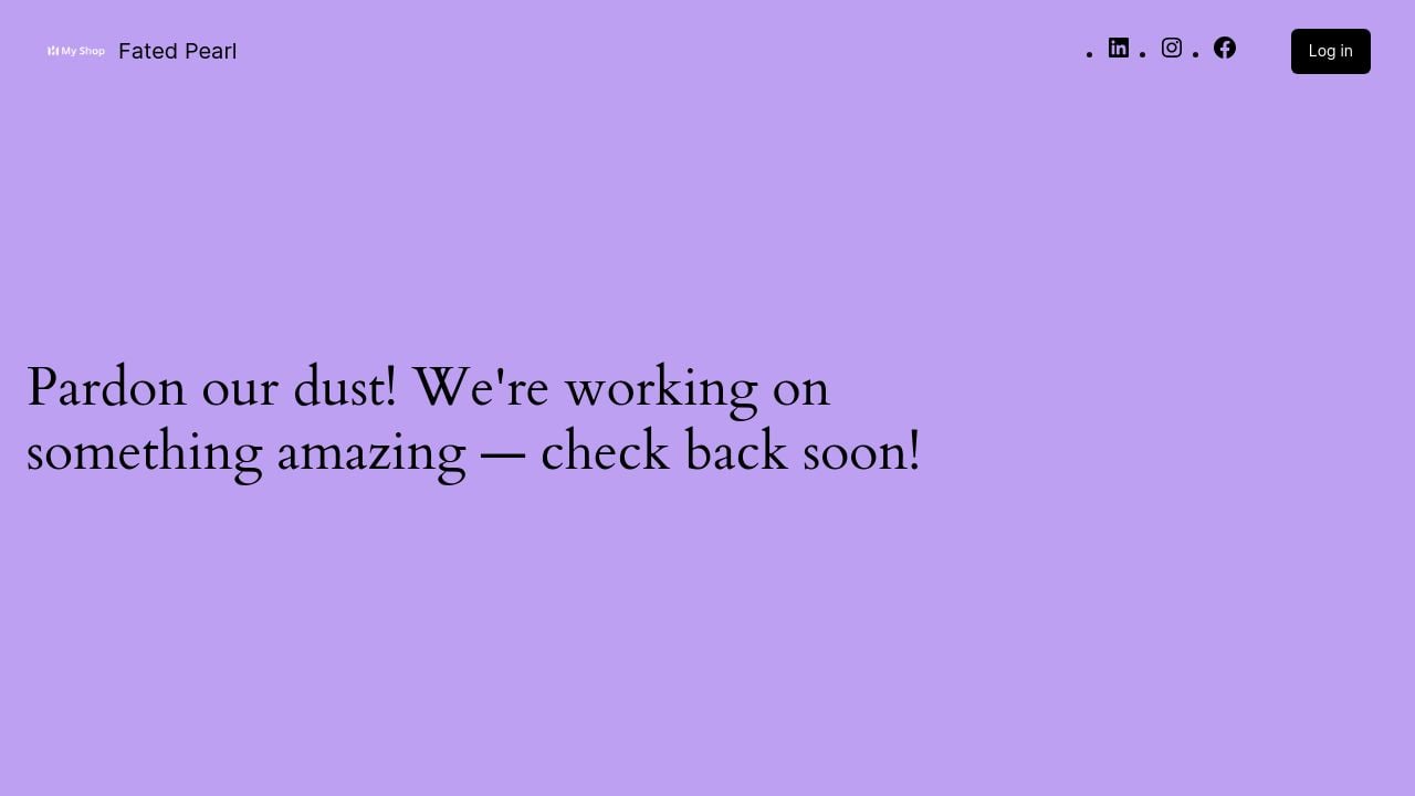 Screenshot of Fatedpearl.com