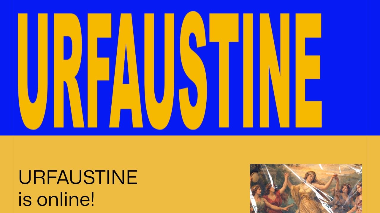 Screenshot of Faustine.blog