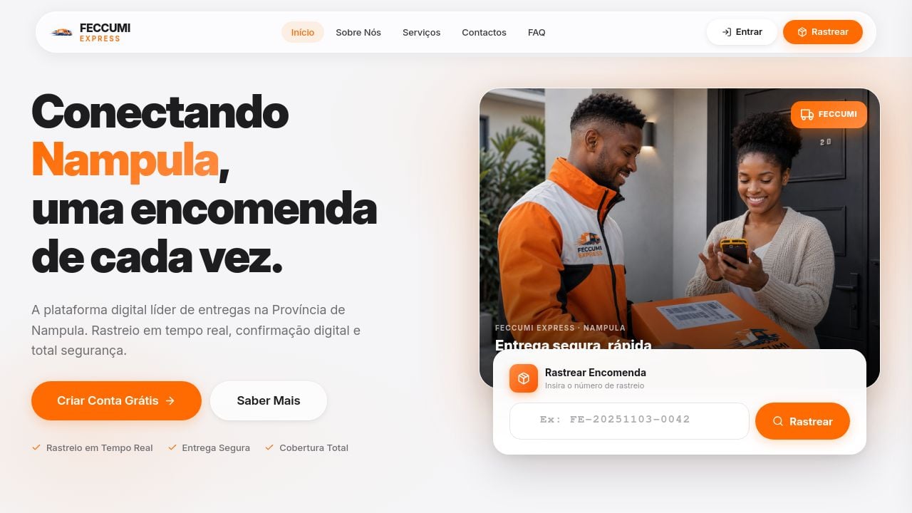 Screenshot of Feccumiexpress.com