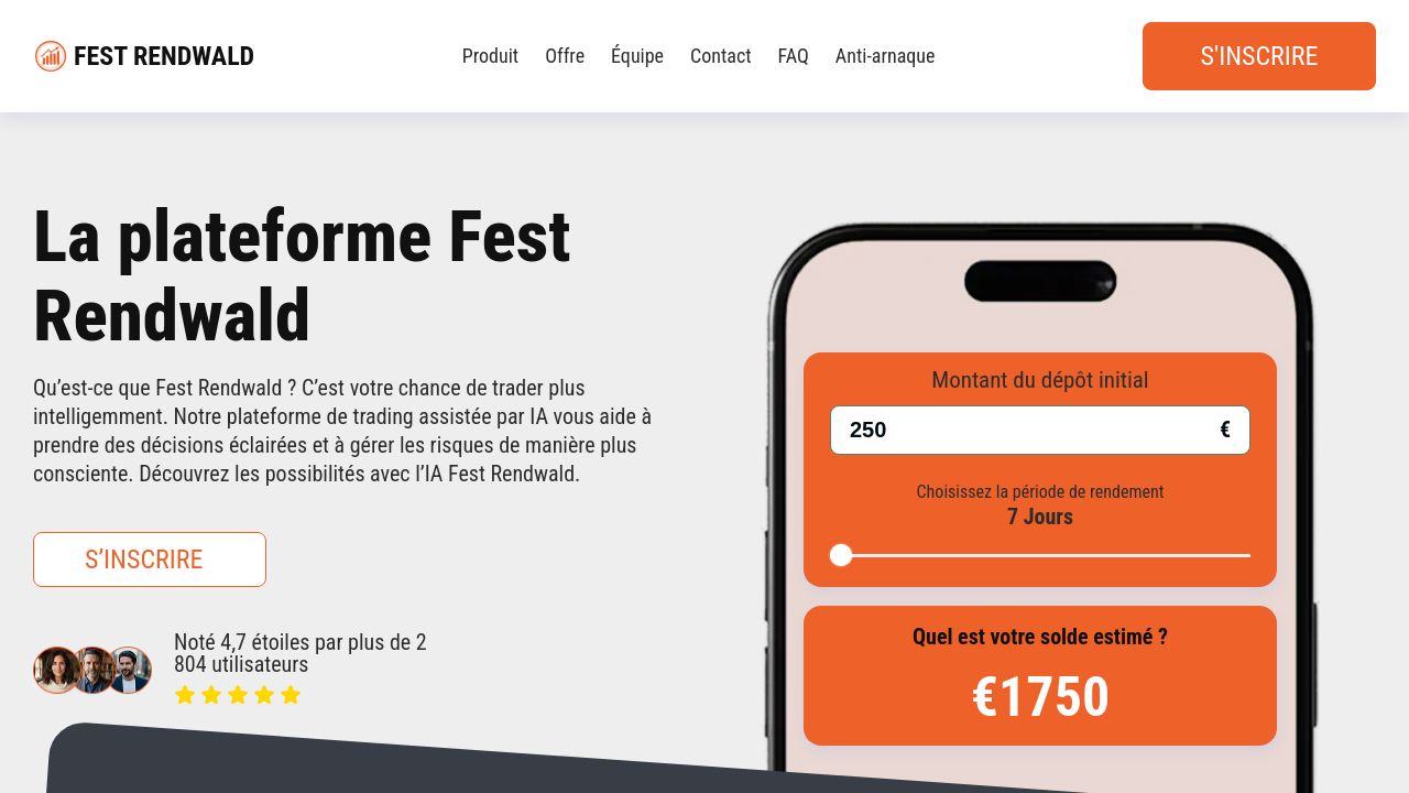 Screenshot of Fest-rendwald.net