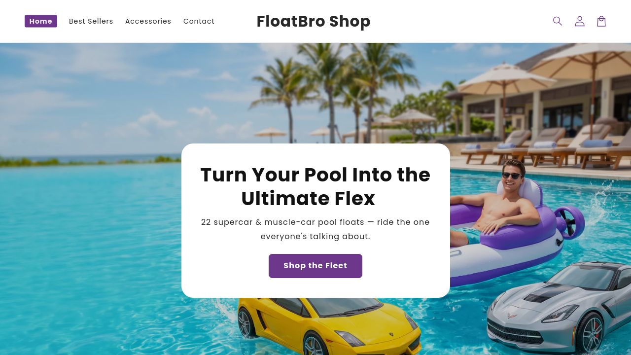 Screenshot of Floathero.shop