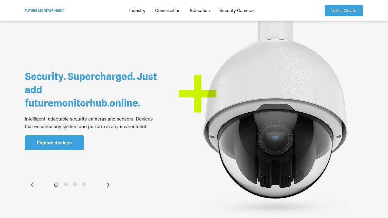 Screenshot of Futuremonitorhub.online