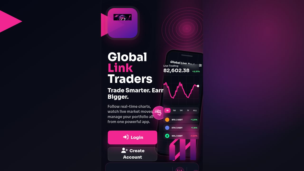 Screenshot of Global-link-traders.digital