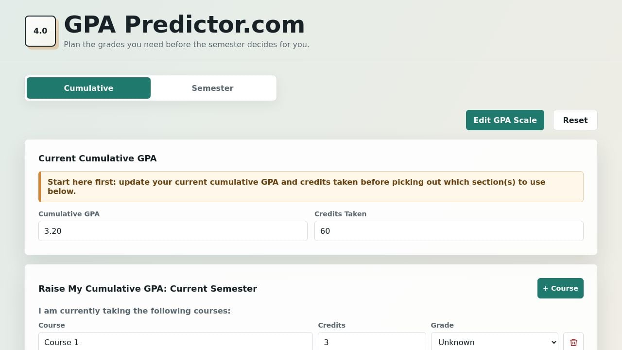 Screenshot of Gpascale.com