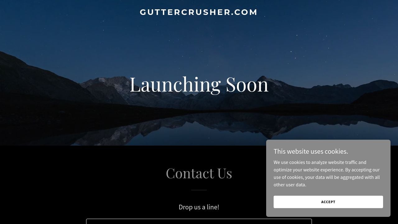 Screenshot of Guttercrusher.com
