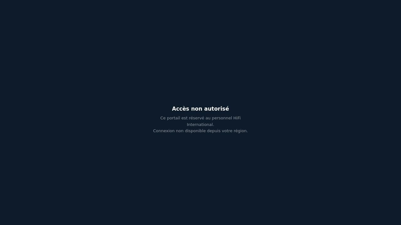 Screenshot of Hifi-pilot.app