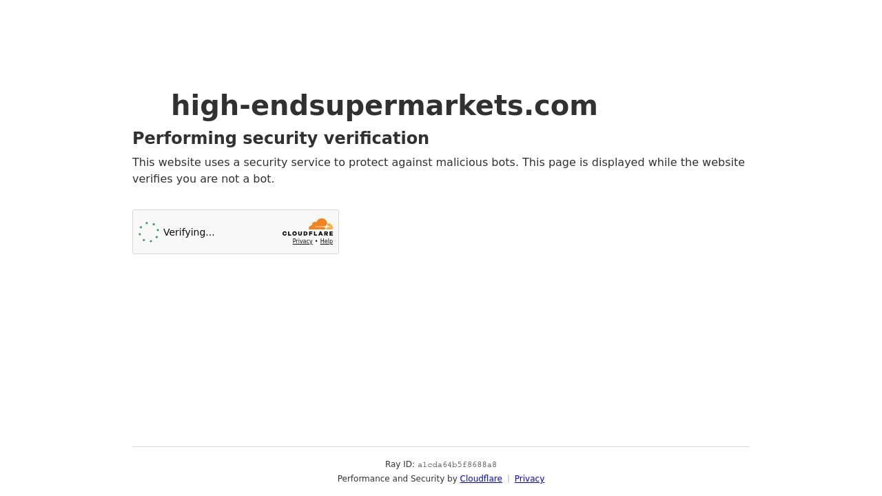 Screenshot of High-endsupermarkets.com
