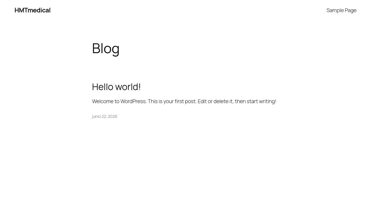 Screenshot of Hmtmedical.com.mx