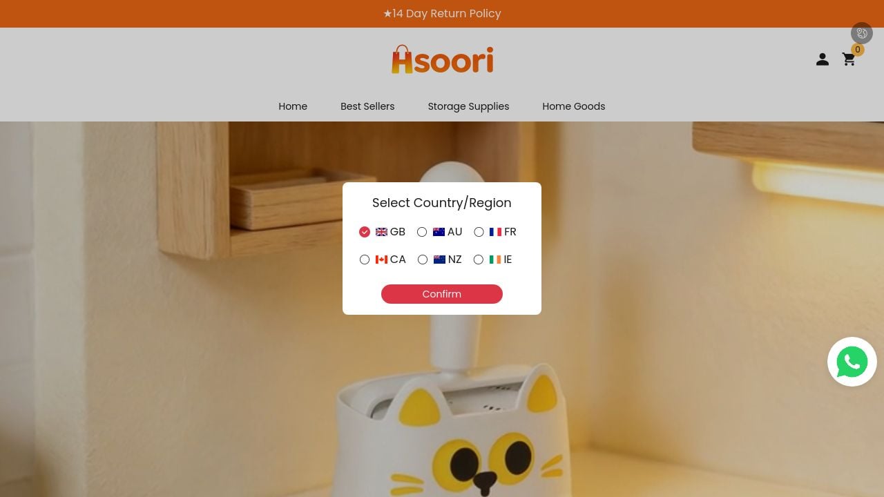 Screenshot of Hsoori.com