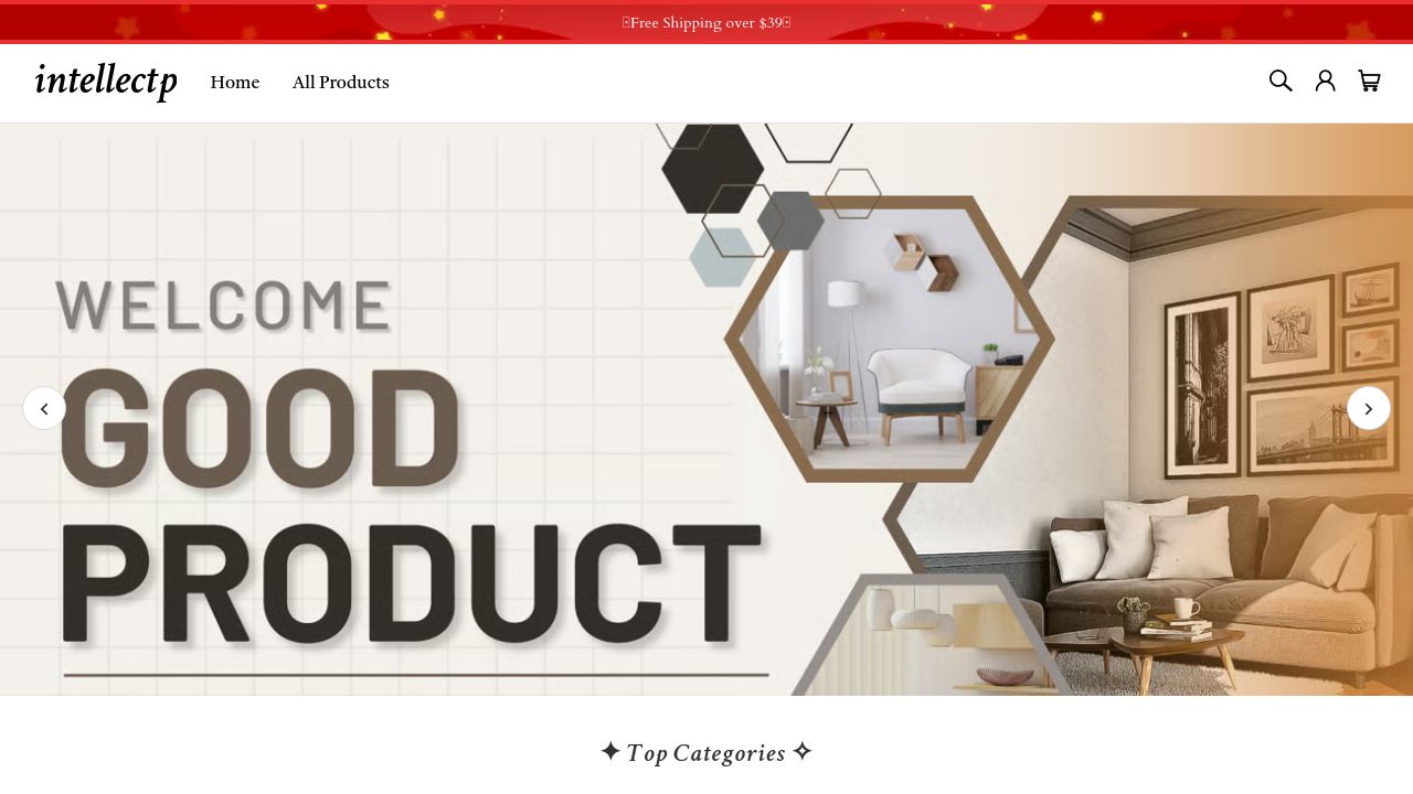 Screenshot of Intellectp.com