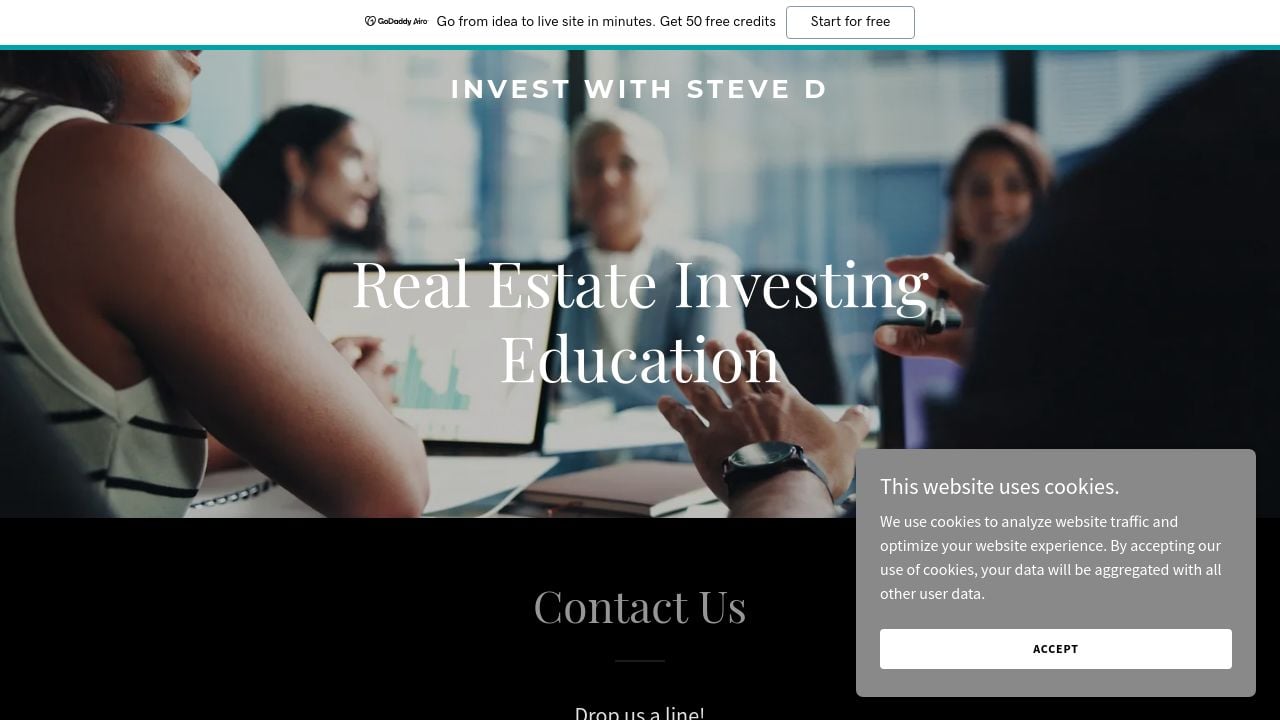 Screenshot of Investwithsteved.com
