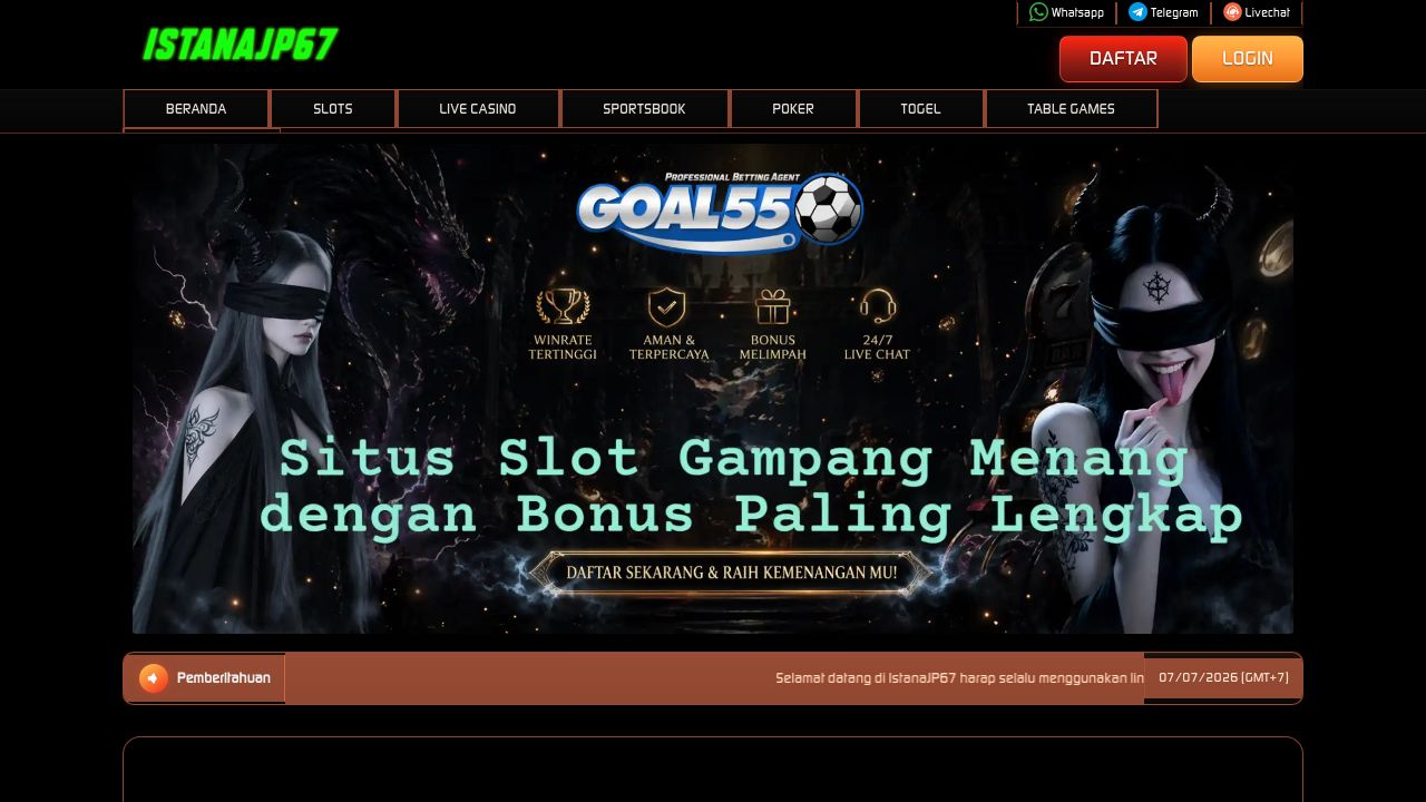 Screenshot of Istanajp67.com