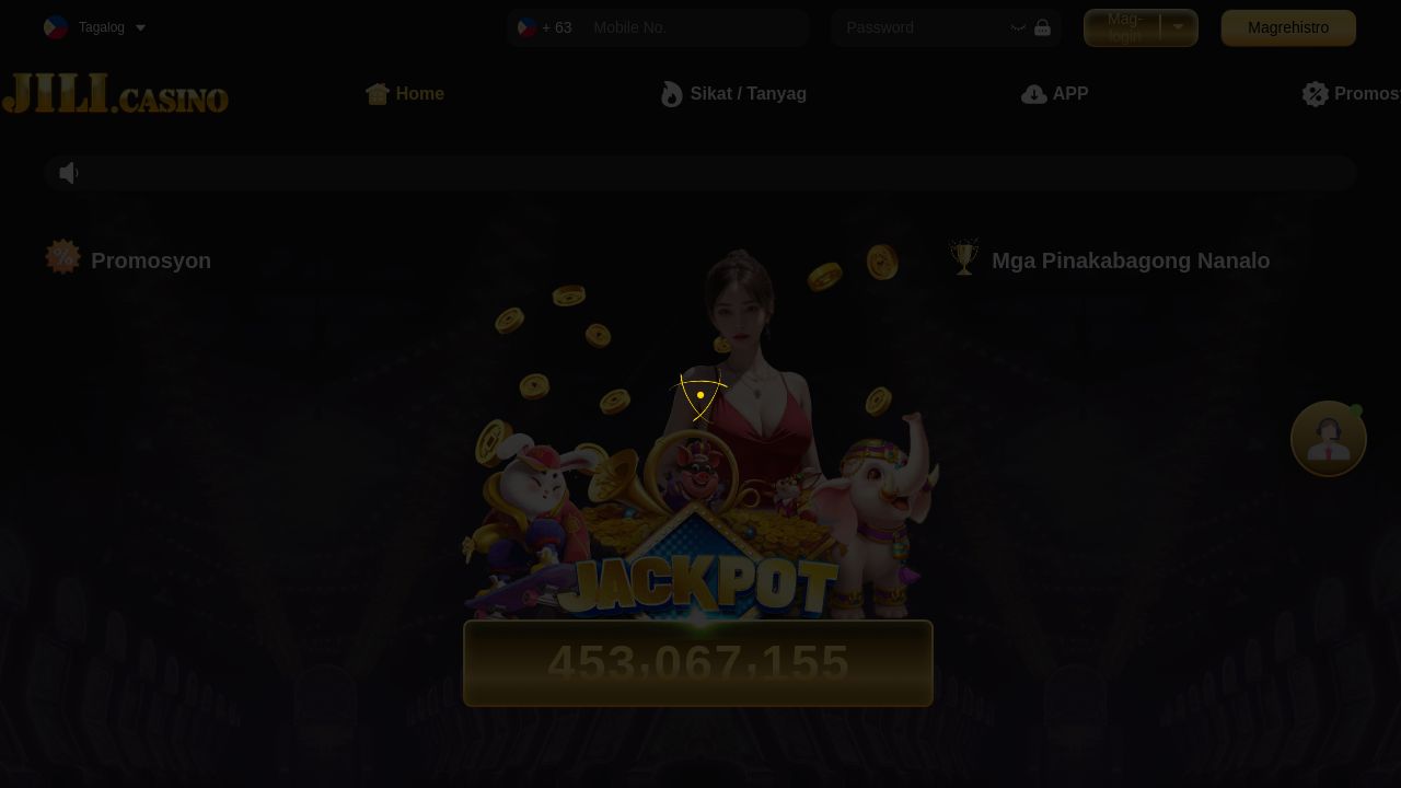 Screenshot of Jili-casino.com