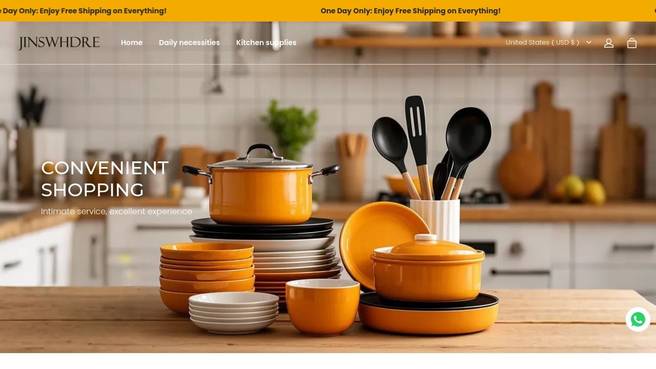 Screenshot of Jinswhdre.com