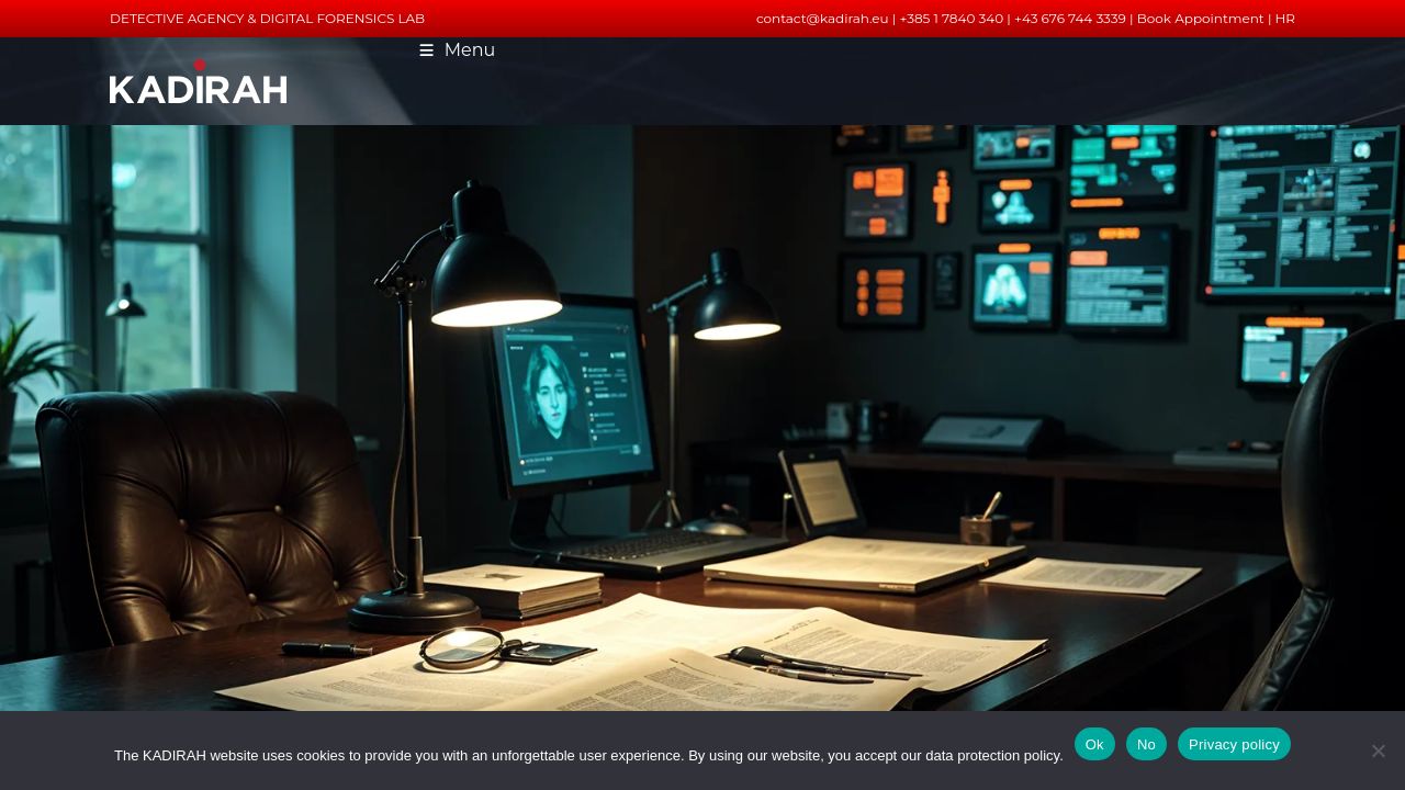 Screenshot of Kadirah.eu