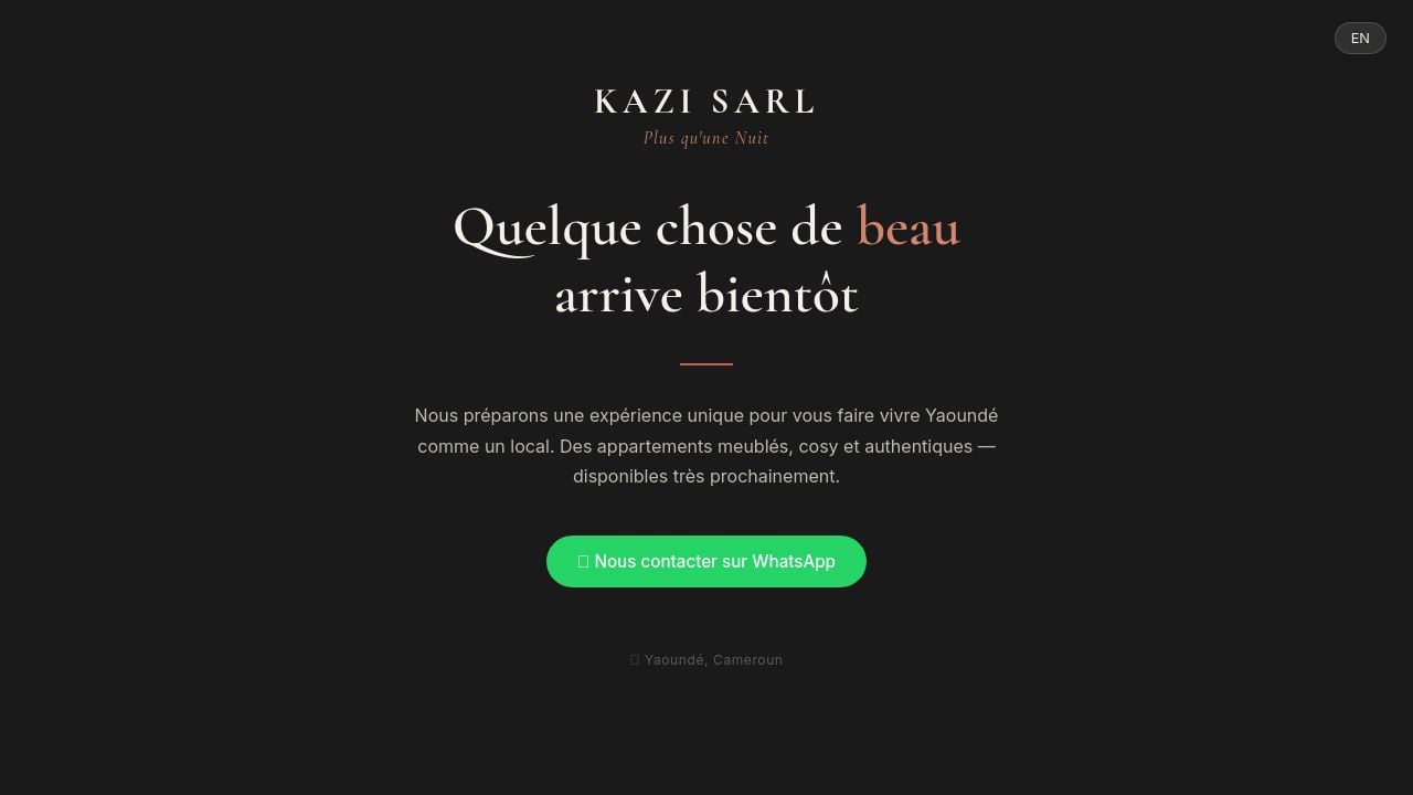Screenshot of Kazisarl.com