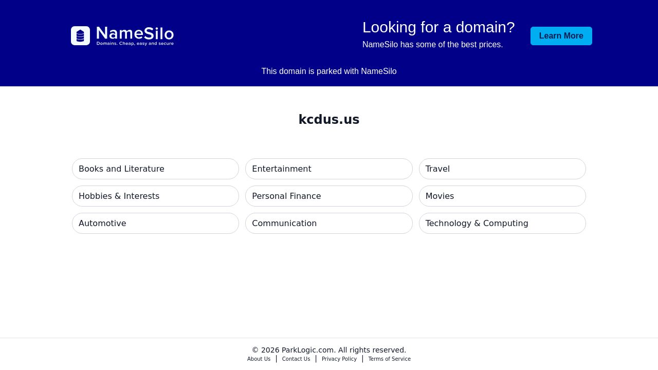 Screenshot of Kcdus.us