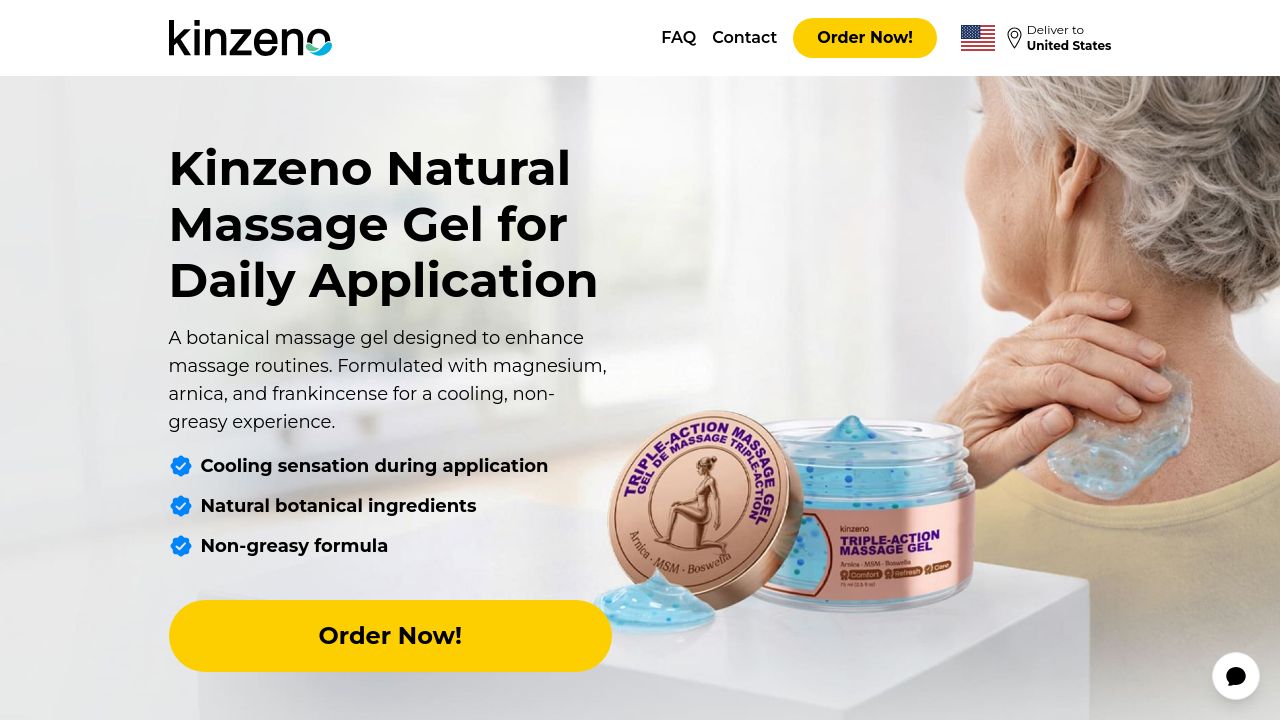 Screenshot of Kinzeno.com