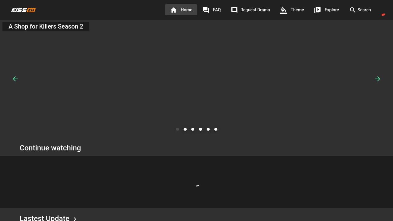 Screenshot of Kisskh.co