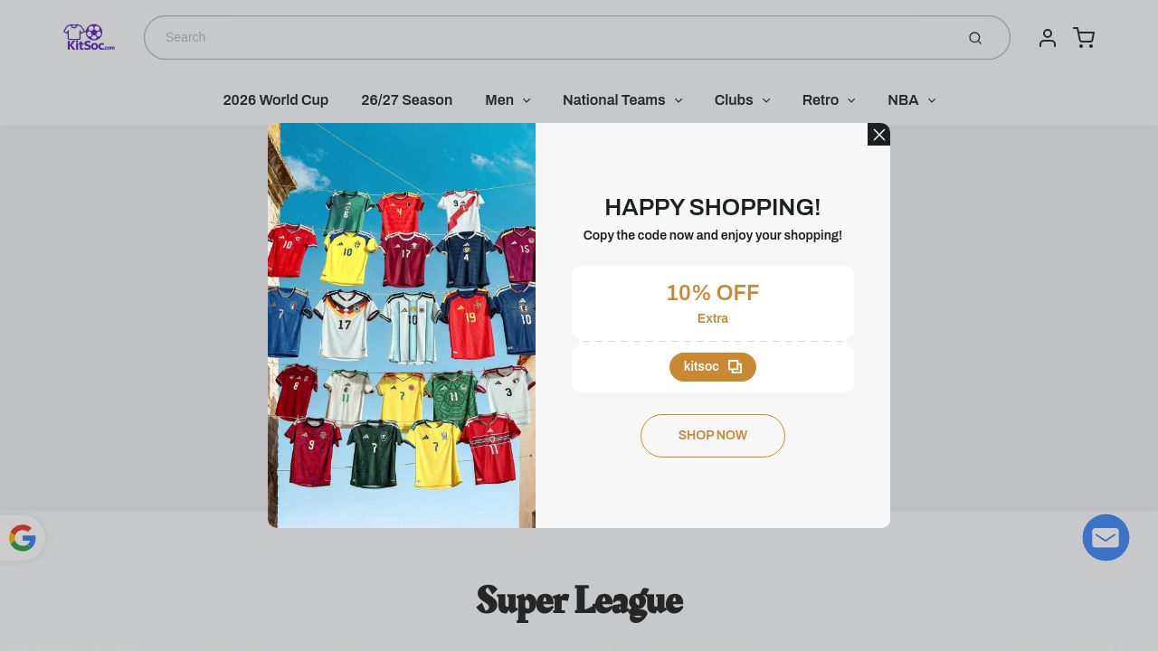 Screenshot of Kitsoc.com