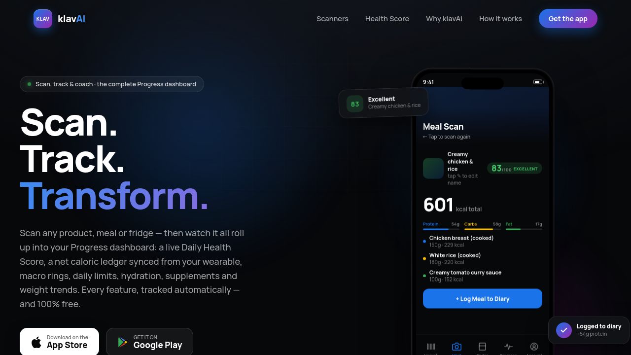 Screenshot of Klavtech.com