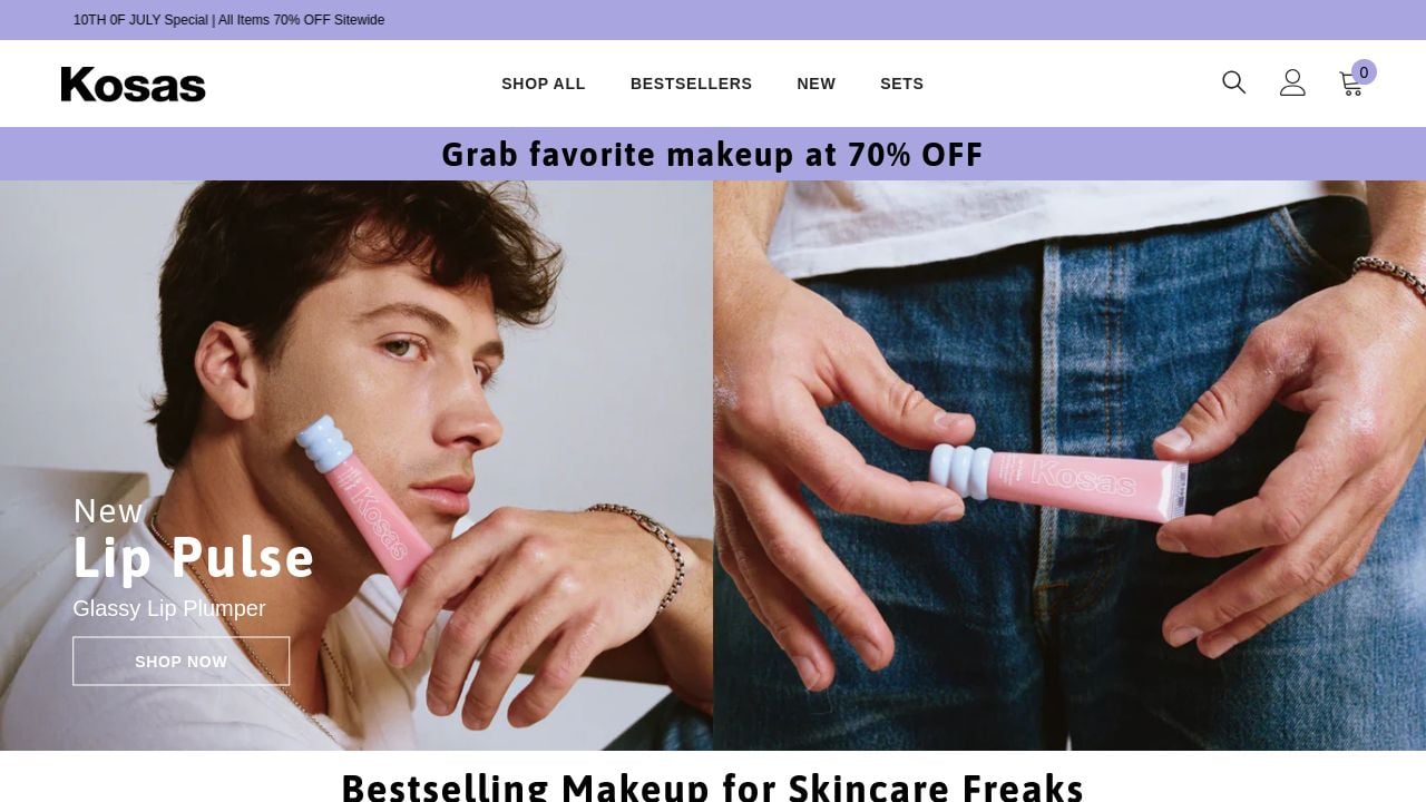 Screenshot of Kosasmalls.com