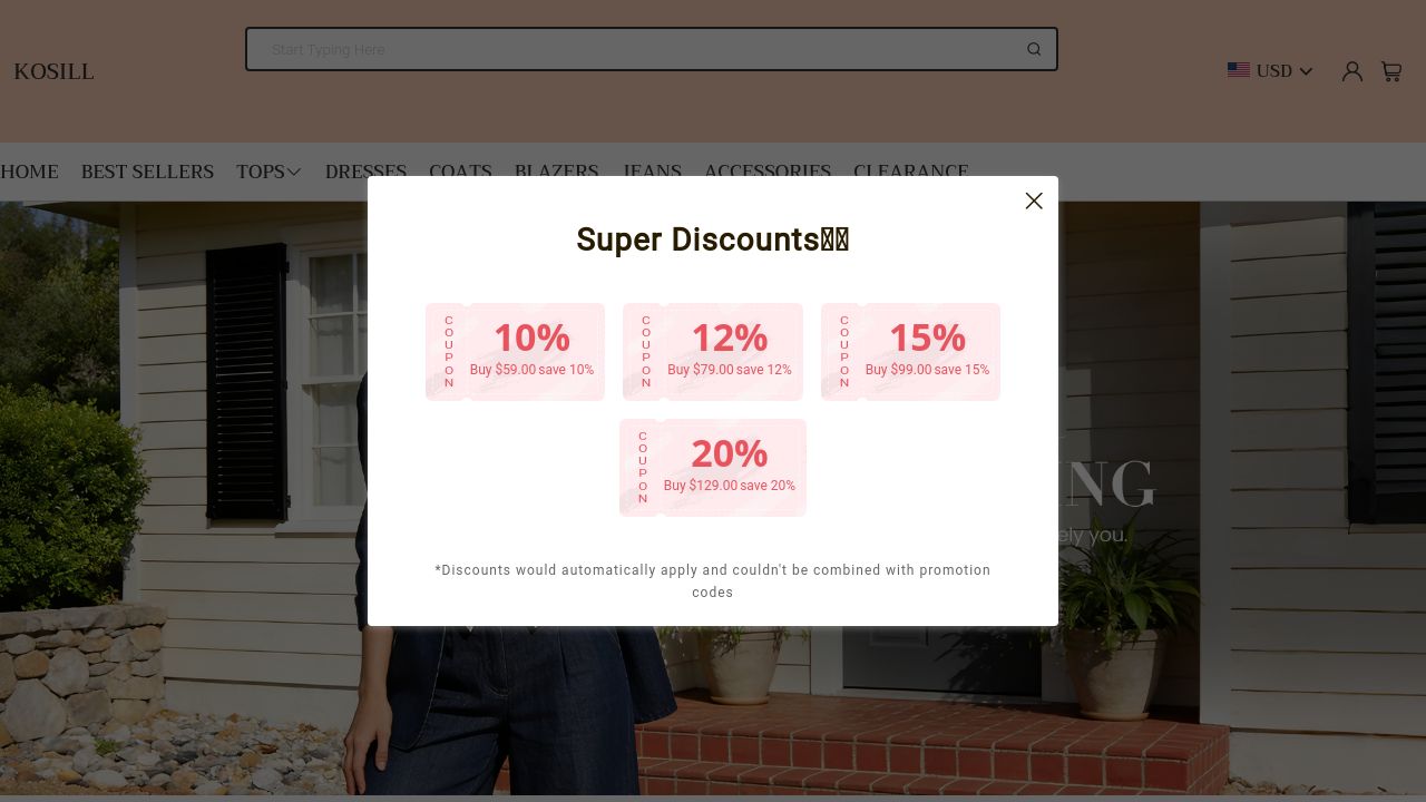 Screenshot of Kosill.com