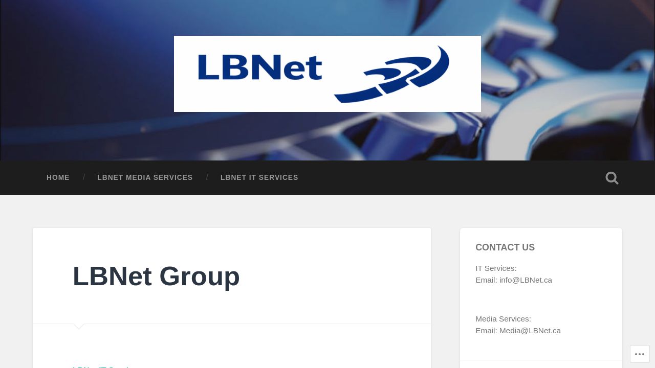 Screenshot of Lbnet.net